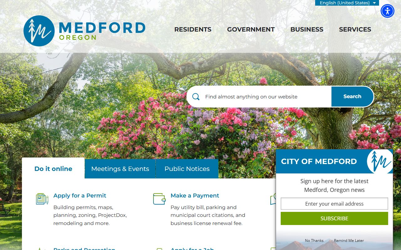 City of Medford official site Medford dissolution of marriage records