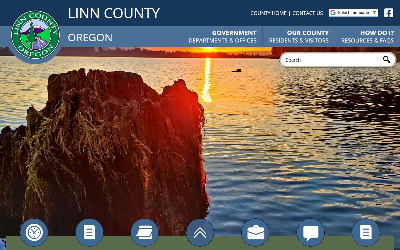 Linn County official website dissolution of marriage information
