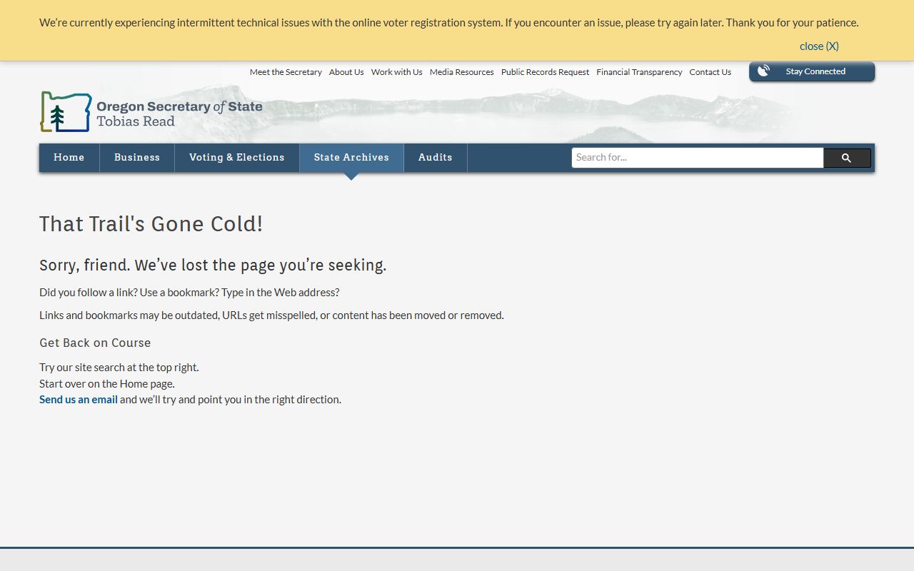 Oregon State Archives Wallowa County dissolution of marriage records
